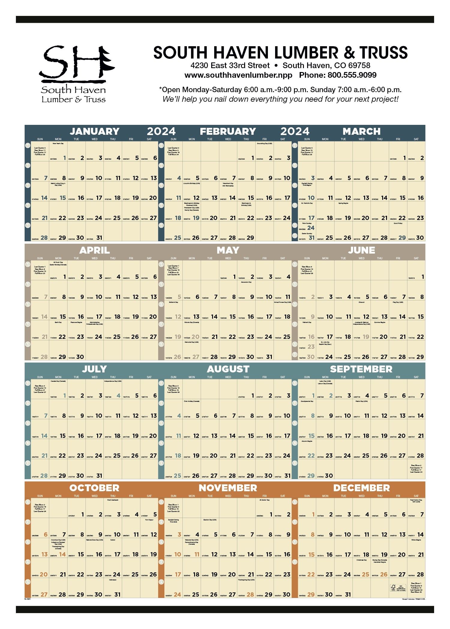plan a year
